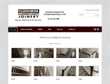 Tablet Screenshot of cloghroejoinery.ie